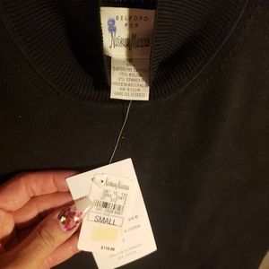 NWT Neiman Marcus small mock neck tank
